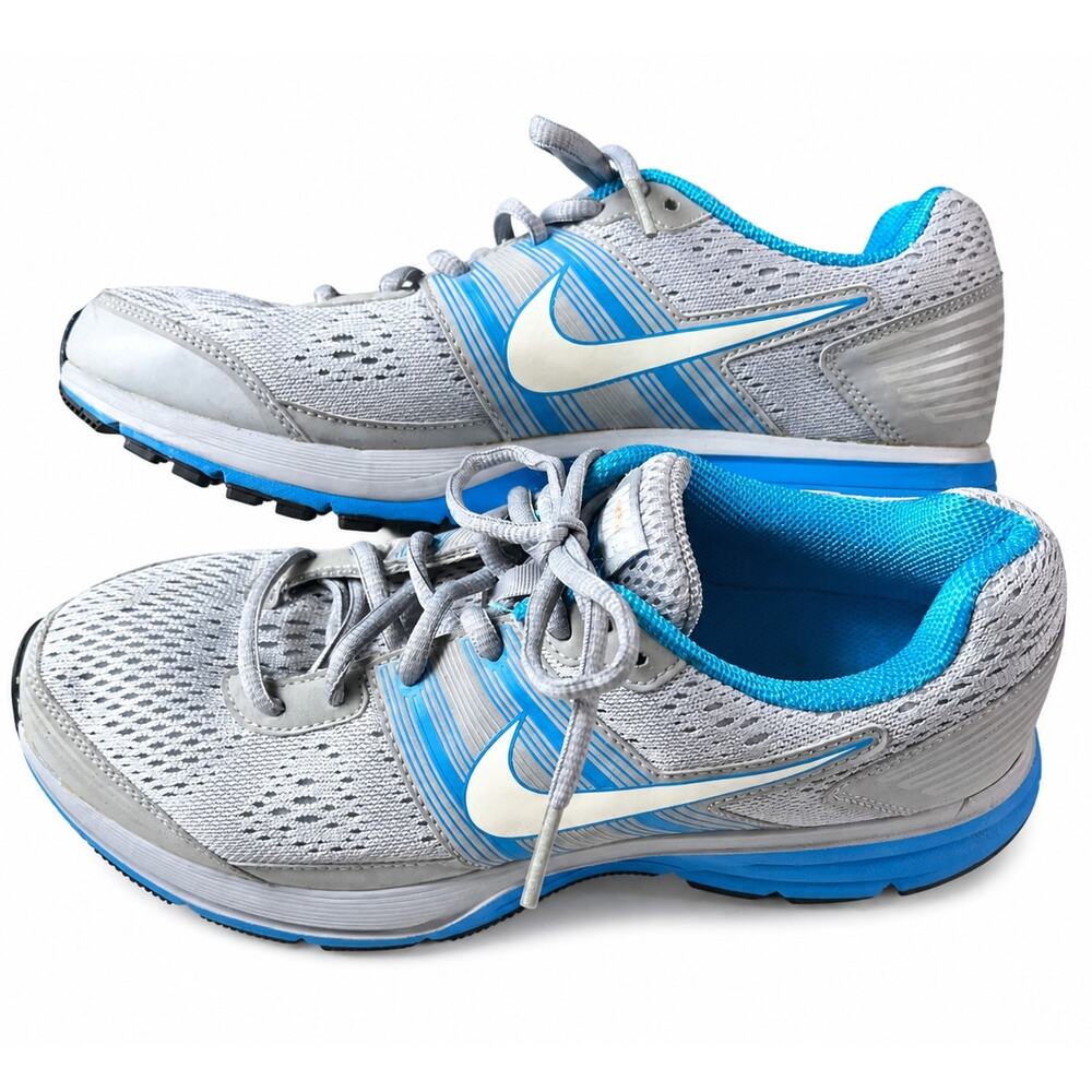 Nike Air Pegasus 29 Gray Blue Running Shoes Womens Size 8.5